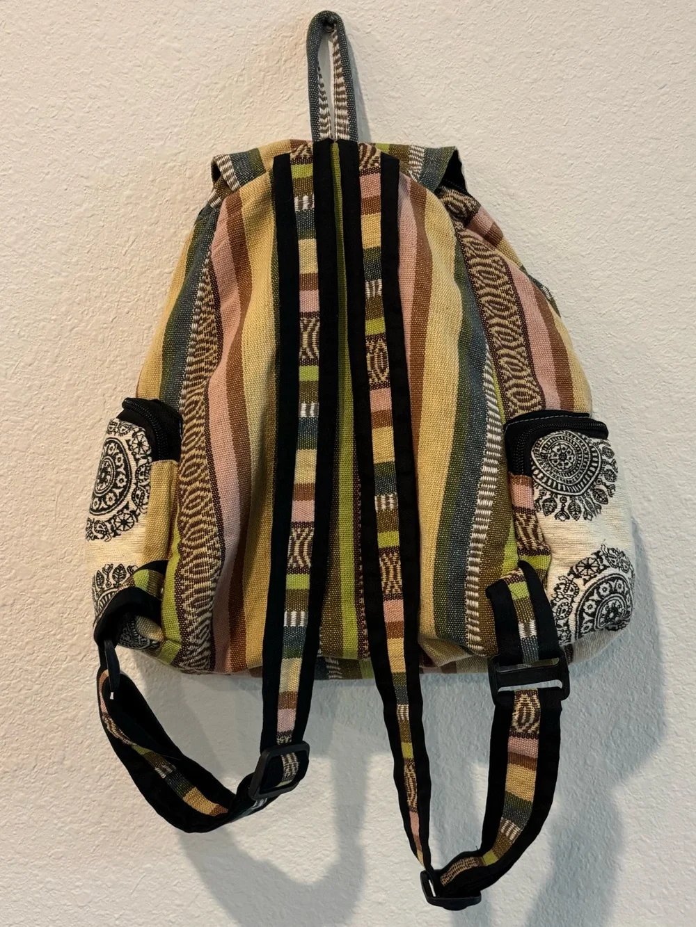 Flying High Boho Canvas Backpack